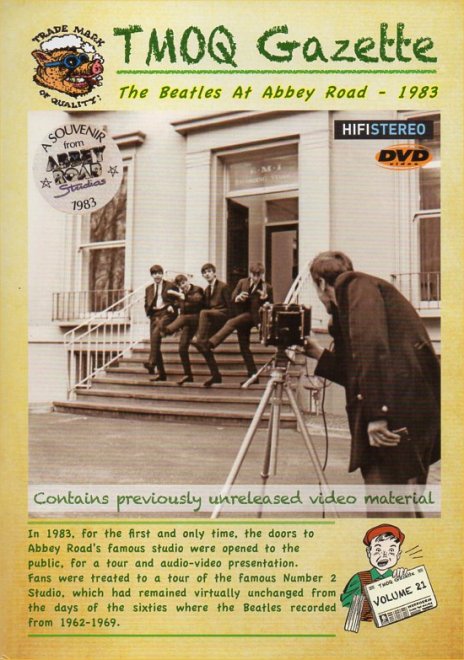 The Beatles At Abbey Road - 1983 (DVD) - Front cover