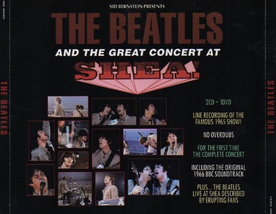 The Great Concert At Shea - CD cover