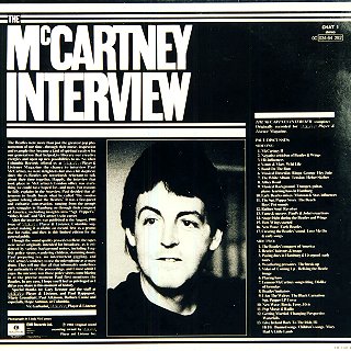 McCartney Interview - Rear Cover