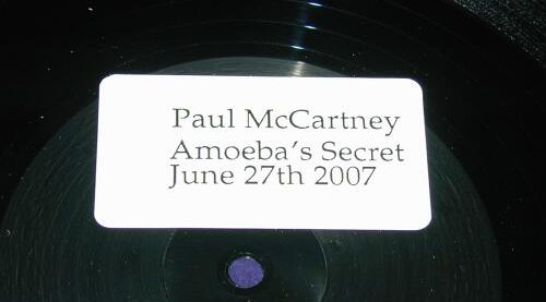 Amoeba's Secret - Rear Cover