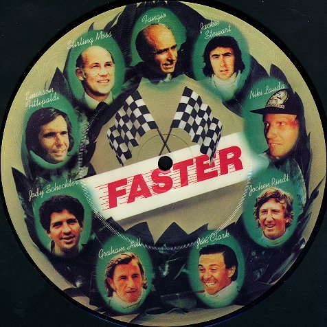 Faster - Front of Picture Disc