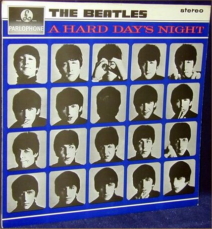 A Hard Day's Night - LP cover