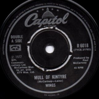 Mull Of Kintyre - Label A-side
