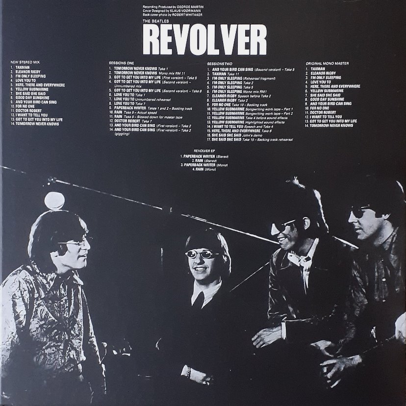 Revolver - Super Deluxe Edition - Rear