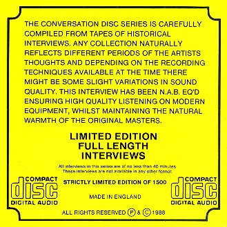 Conversation Disc - The C.D.