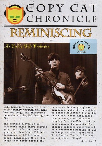 Reminiscing - CD cover