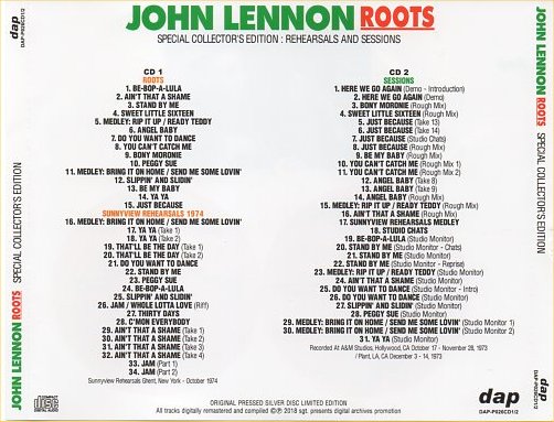 Roots - Rear Cover
