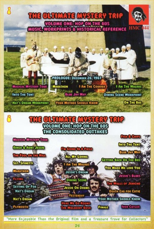 The Ultimate Mystery Trip - Volume 1: Hop On The Bus (DVD) - Rear Cover