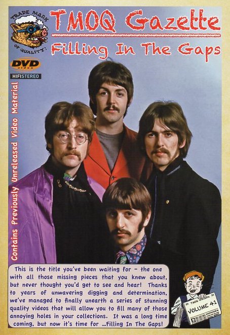 Filling In The Gaps (DVD) - Front cover