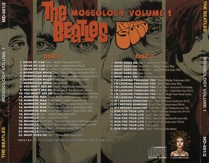 Moggology Vol. 1 - CD back
