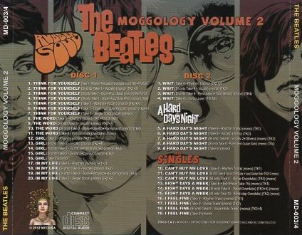 Moggology Vol. 2 - CD back