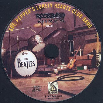Sgt. Pepper's Rockband - CD back