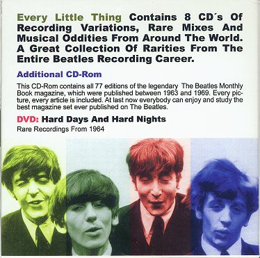Every Little Thing (Box Set) - Rear Cover