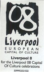 Liverpool 8 - Sticker