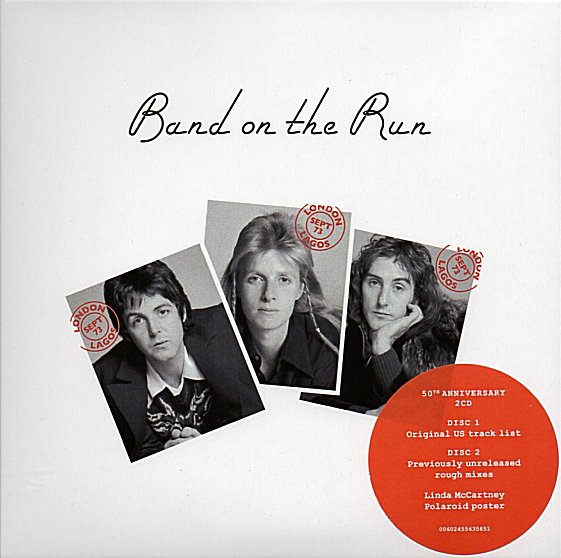 Band On The Run - Front cover