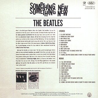 The Capitol Albums - Something New Rear