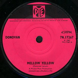 Mellow Yellow - Record Label