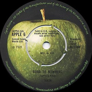 Road To Nowhere - A-side Label