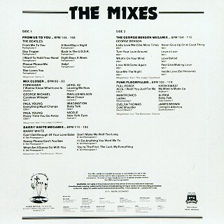 DMC Feb.86 Mixes - Rear Cover