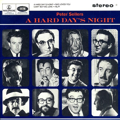 A Hard Day's Night E.P. - Front Cover