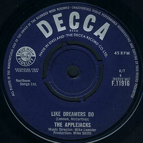 Like Dreamers Do - A-side Label