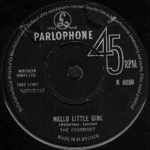 Hello Little Girl - Label