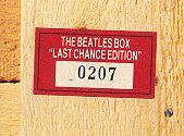 The Beatles Box - Numbered Sticker