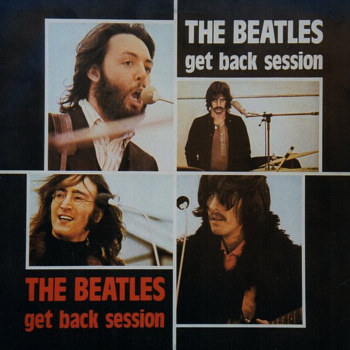 Get Back Session - LP cover