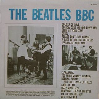 Beatles BBC - LP back