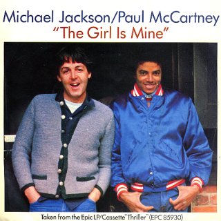 The Girl Is Mine - Front Cover