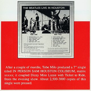 Houston Concert - Booklet Page 3