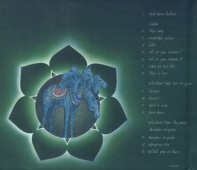 Dark Horse Years - CD back