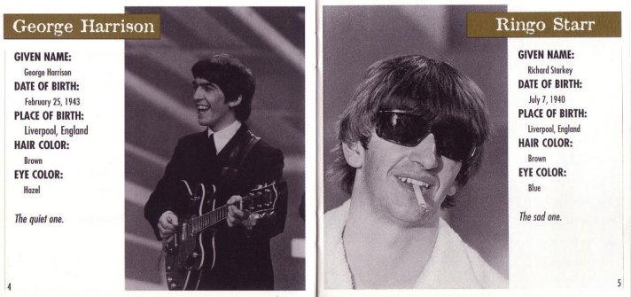 Rare Photos & Interviews - Booklet Pages