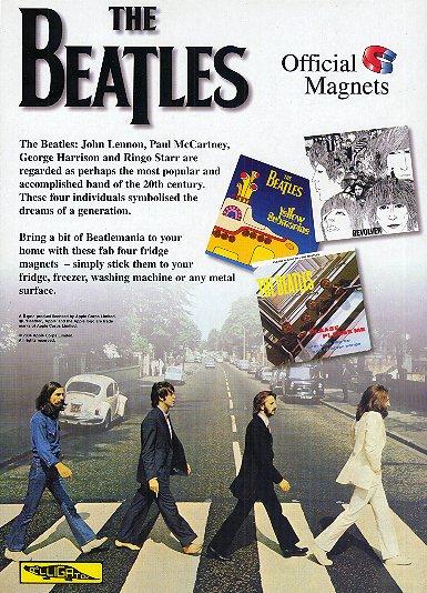 Beatles Fridge Magnets