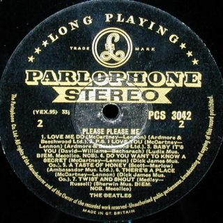 Please Please Me - B-side First Pressing (Stereo)