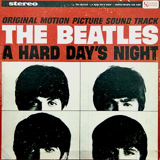 A Hard Day's Night - Import LP cover