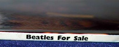 Beatles For Sale - Spine