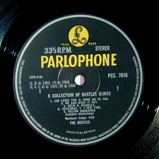 Example label - A-side Second Pressing (Stereo)