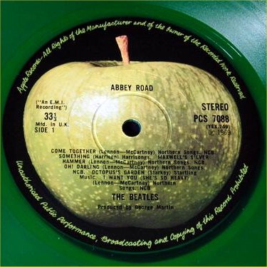 Abbey Road - Label Detail