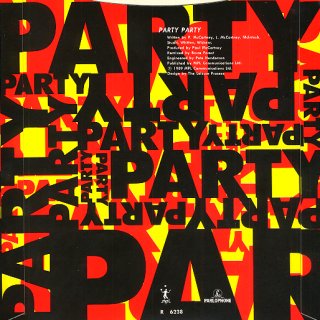 Party Party - Rear Cover