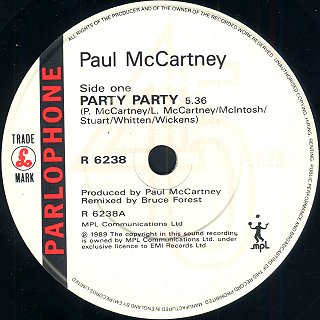 Party Party - Label