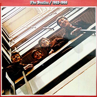 The Beatles 1962-1966 - LP cover