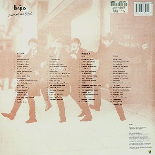 Live At The B.B.C. - Rear Cover