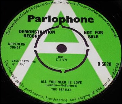 All You Need Is Love - Demo A-Side