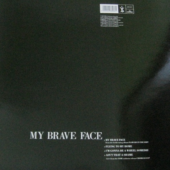 My Brave Face - Rear Cover