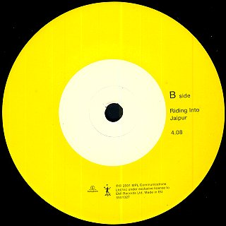 From A Lover To A Friend - Vinyl Label B-side