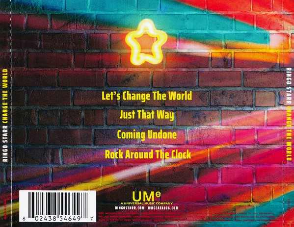 Change The World - Rear Cover