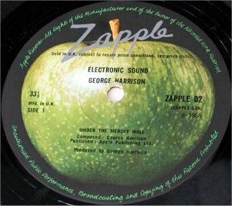 Electronic Sound - First Pressing Label A-Side