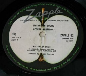 Electronic Sound - First Pressing Label B-Side